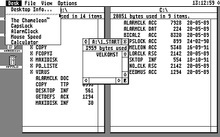 ST-OP Velkommen Disk atari screenshot